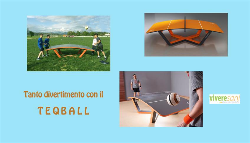 Teqball, il gioco dell'estate Teqball, il gioco dell'estate